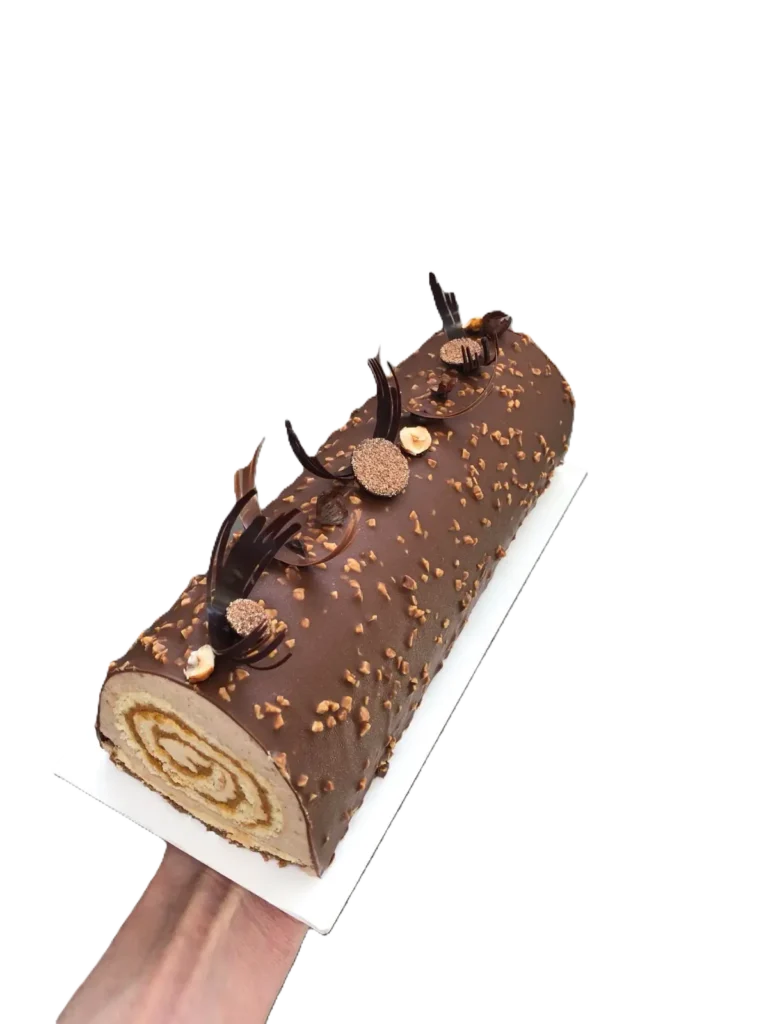 Photo de bûche de Noël